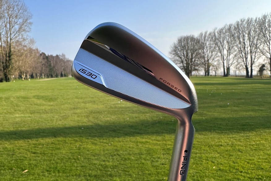 The Ping i530 iron is a players" distance model that targets golfers who like blade styling.
