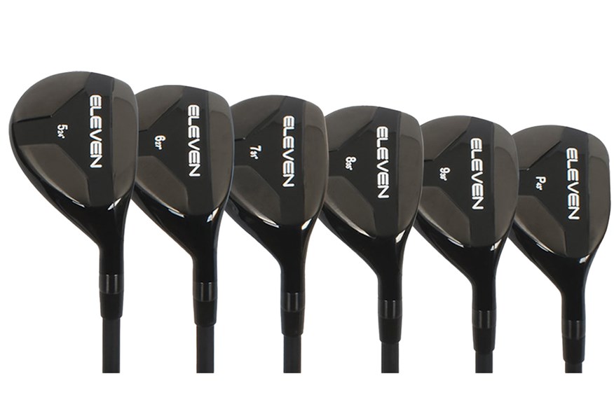 Eleven Hybrid irons can be purchased per club or as complete sets