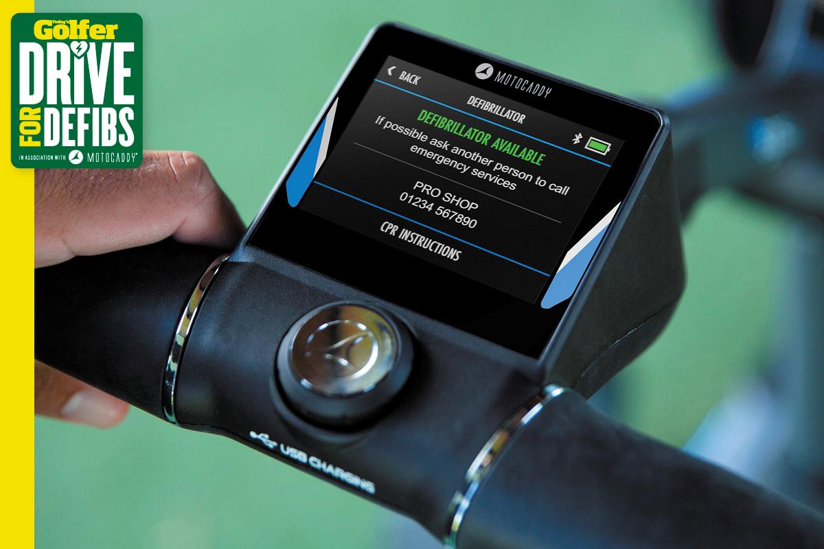 Motocaddy trolleys provide vital assistance in a medical emergency. Motocaddy trolleys provide vital assistance in a medical emergency.