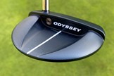 The Odyssey Ai-One Milled Rossie-V T DB putter navy blue PVD finish
