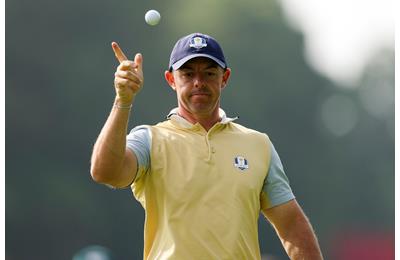 Rory McIlroy changed his TaylorMade golf ball at the start of 2025.